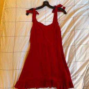 Christine Ruffle Dress